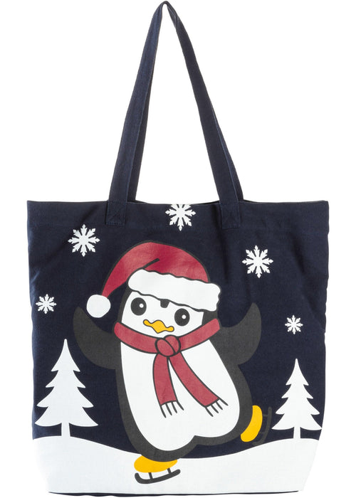 Shopper torba od tkanine s božićnim motivom