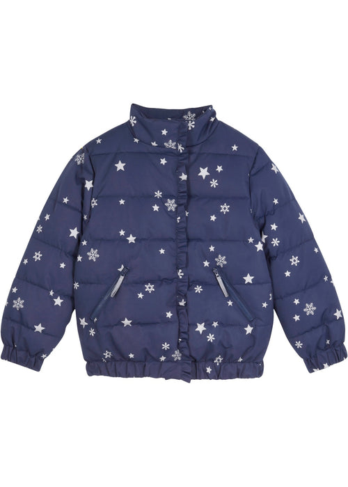 Zimska jakna s uzorkom zvijezda za djevojčice