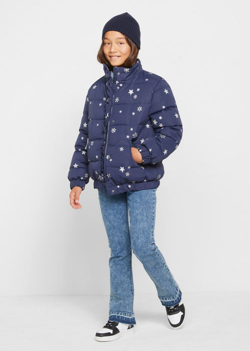 Zimska jakna s uzorkom zvijezda za djevojčice