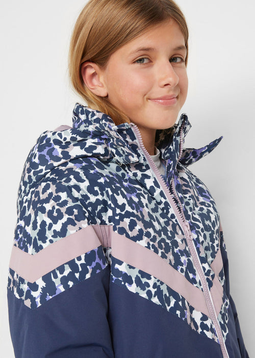 Skijaška jakna od vodonepropusnog i na vjetar otpornog materijala za djevojčice
