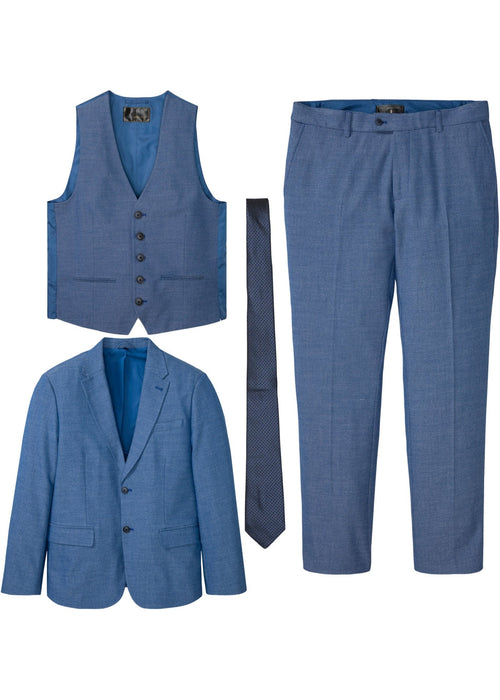 Odijelo u 3-dijelnom setu: sako, hlače i prsluk