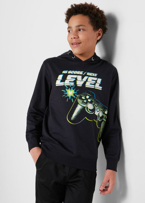 Ležerno sportska majica s kapuljačom za dječake