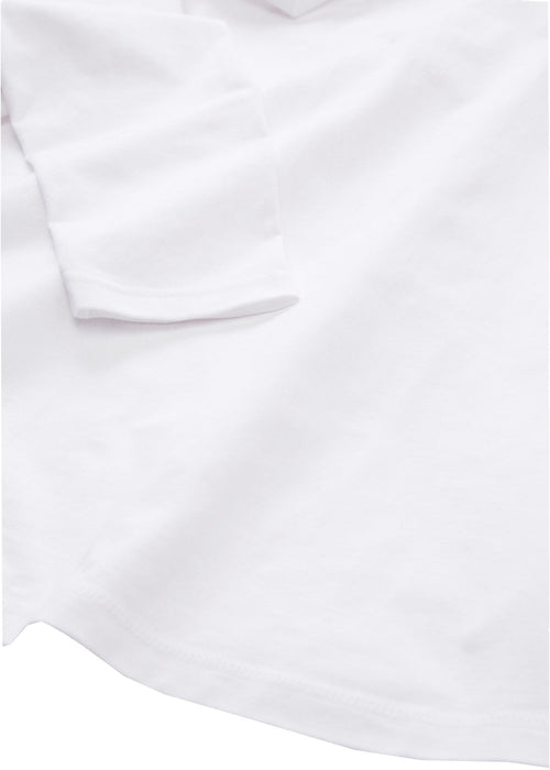 Essential majica s dugim rukavima i okruglim izrezom bez šavova