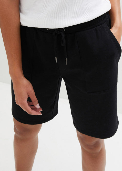 Kratke hlače od trikoa s udobnim strukom i džepovima