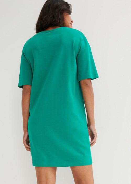 Haljina T-shirt kroja s V izrezom oversize kroja (2 komada)