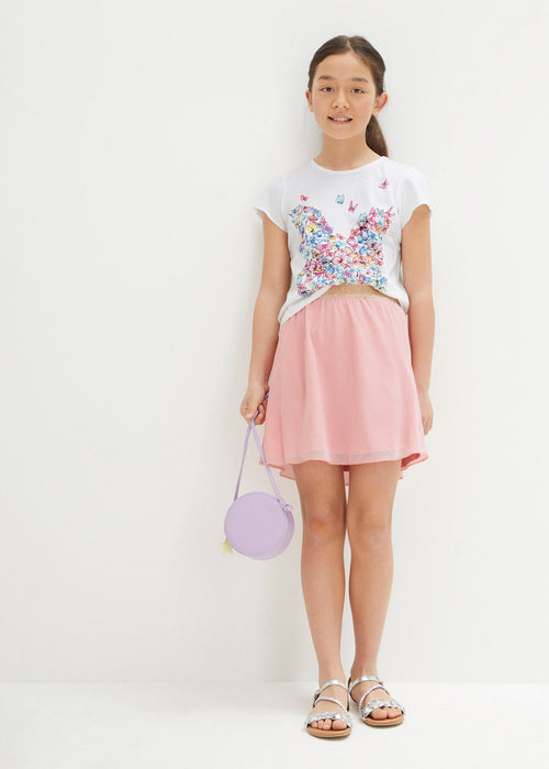 Majica i suknja za djevojčice (2 komada)