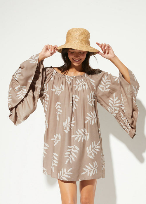 Haljina u stilu tunike za plažu od održive viskoze