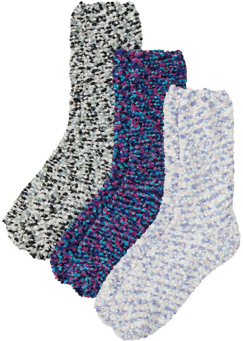 Mekane čarape od strukturirane pređe (3 para)