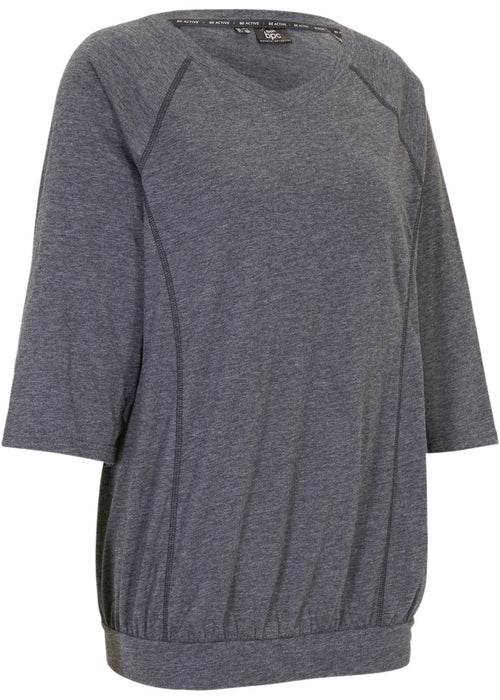 funkcionalna T-shirt majica s 3/4 rukavima oversize kroja