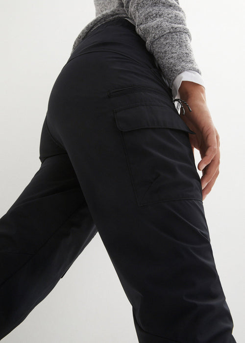 Vodootporne funkcionalne hlače s udobnim strukom dužine do iznad gležnja