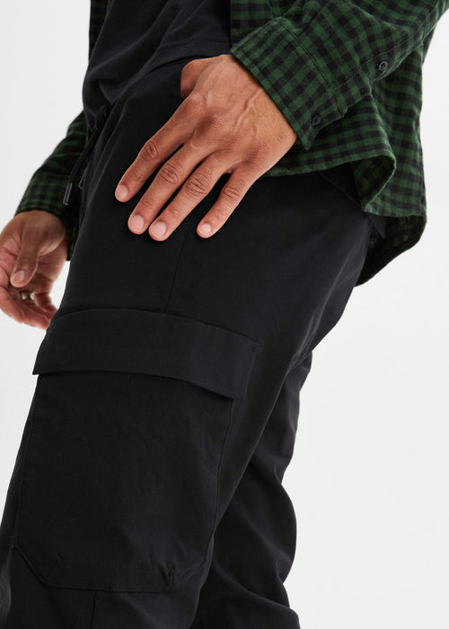 Klasične termo hlače bez kopčanja s cargo džepovima ravnog kroja