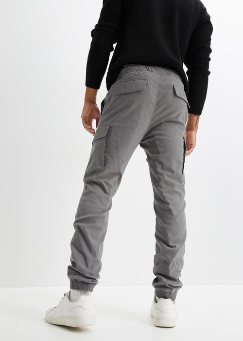 Klasične termo hlače bez kopčanja s cargo džepovima ravnog kroja
