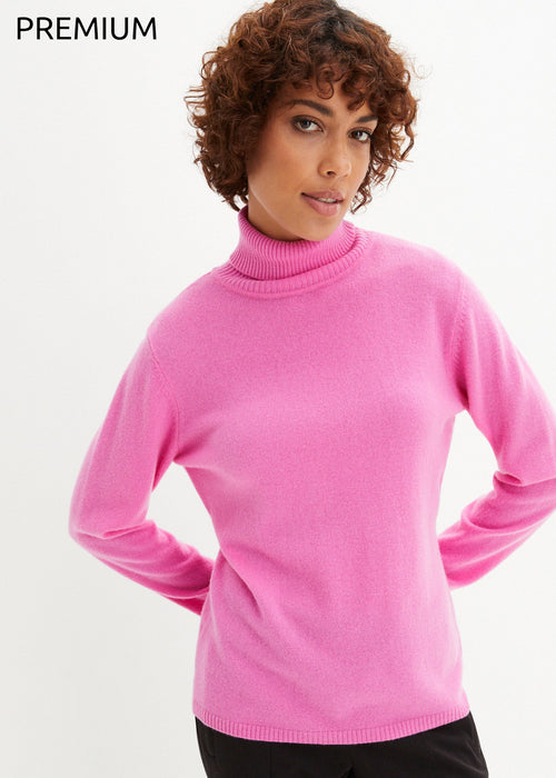 Vuneni pulover s udjelom kašmira prema Good Cashmere Standard®-u