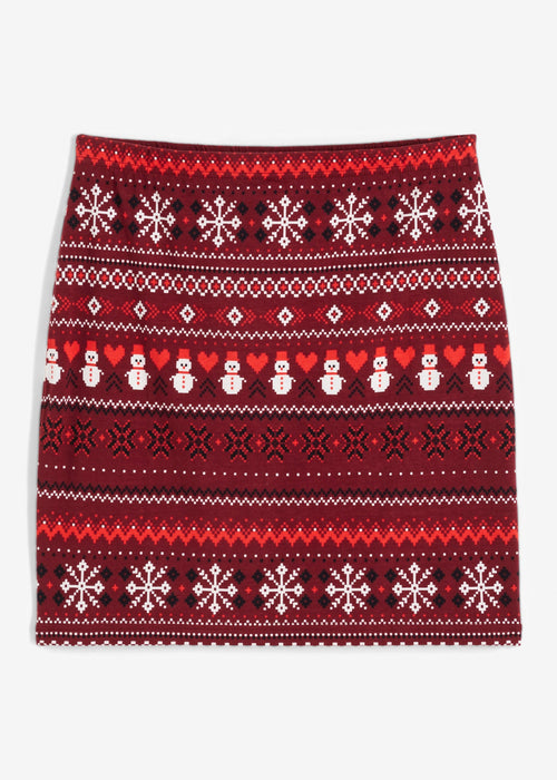 Zimske suknja s nordijskim uzorkom