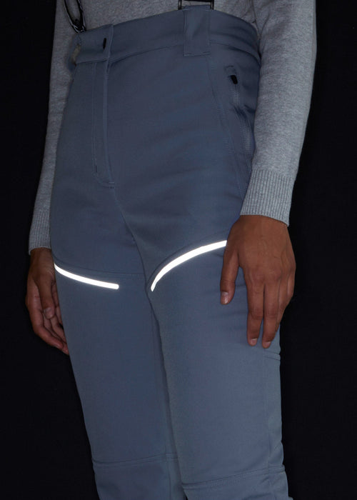 Vodootporne funkcionalne hlače od stretch softshella ravnog kroja