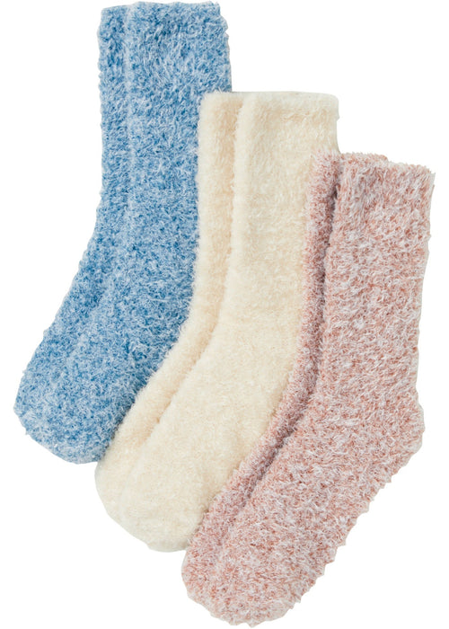Mekane čarape od teddy krzna (3 para)
