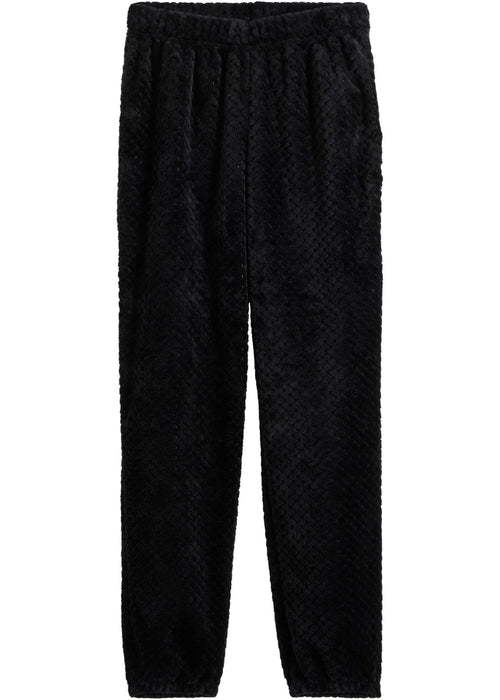 Plišane hlače pidžame od mekanog materijala s mekanu unutrašnjošću