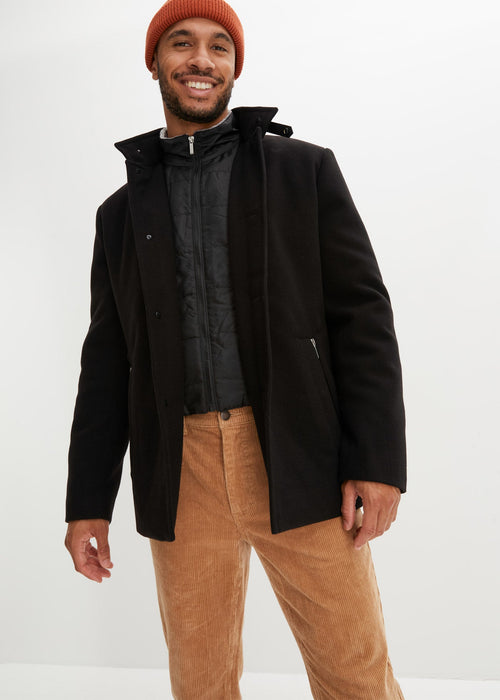 Outdoor jakna u izgledu vune s vjetrobranom