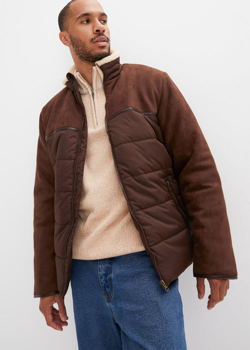 Zimska jakna od mješavine materijala s recikliranim poliesterom