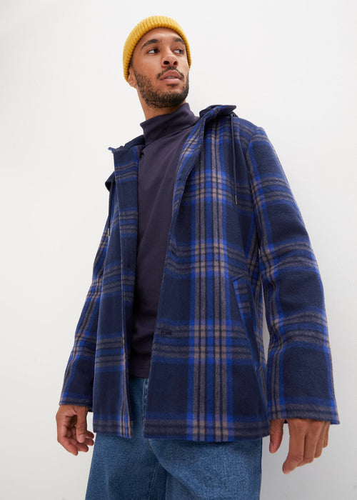 Duga jakna u izgledu vune