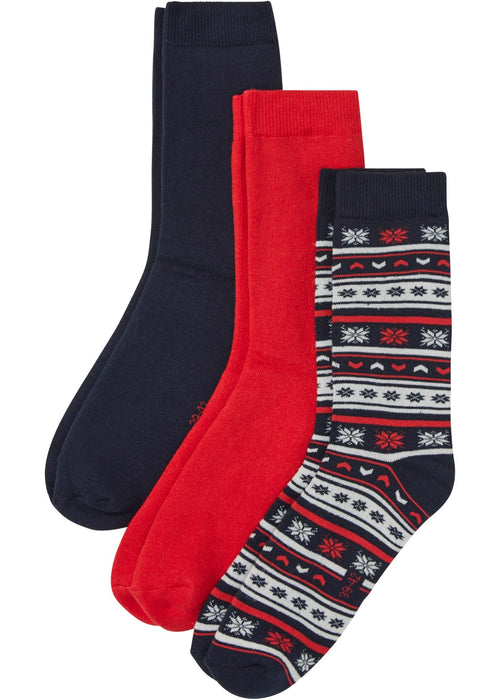 Zimske čarape od organskog pamuka (3 para)