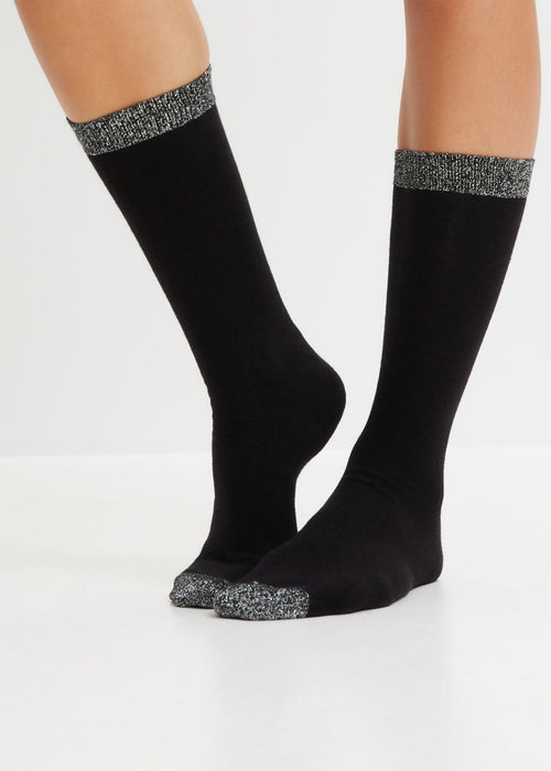 Čarape sa sjajnim vlaknima (5 pari)