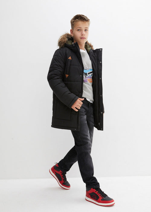 Funkcionalna zimska jakna s kapuljačom za dječake