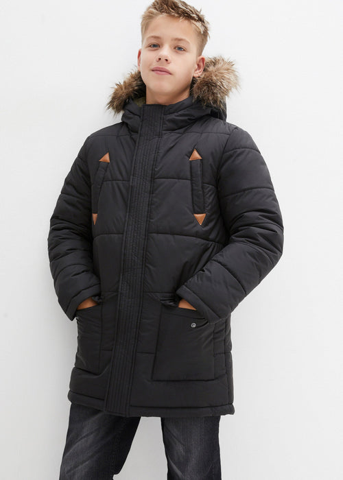Funkcionalna zimska jakna s kapuljačom za dječake