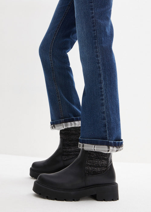Stretch zimske traperice bootcut kroja za djevojčice