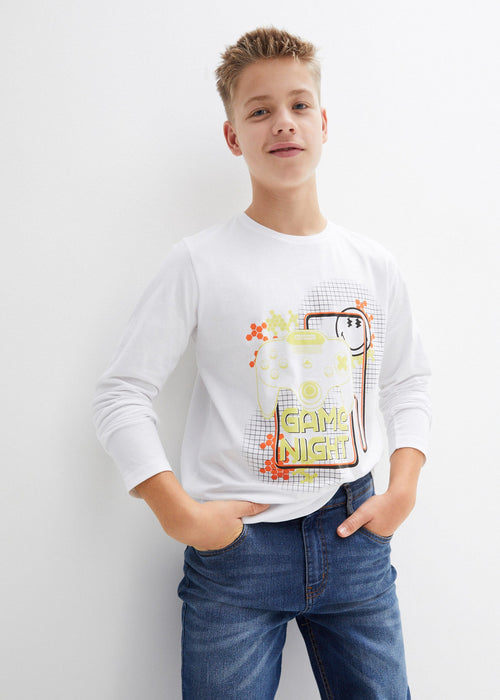 Majica s dugim rukavima SMILEY WORLD GAMING za dječake