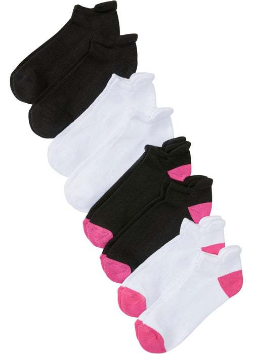 Sportske čarape s unutrašnjošću od frotira u potplatu s organskim pamukom (8 pari)