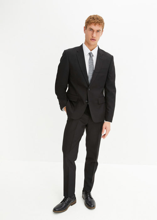 Odijelo uskog kroja u 4-dijelnom setu: sako, hlače, košulja i kravata