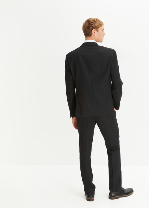 Odijelo klasičnog kroja u 3-dijelnom setu: sako, hlače i kravata