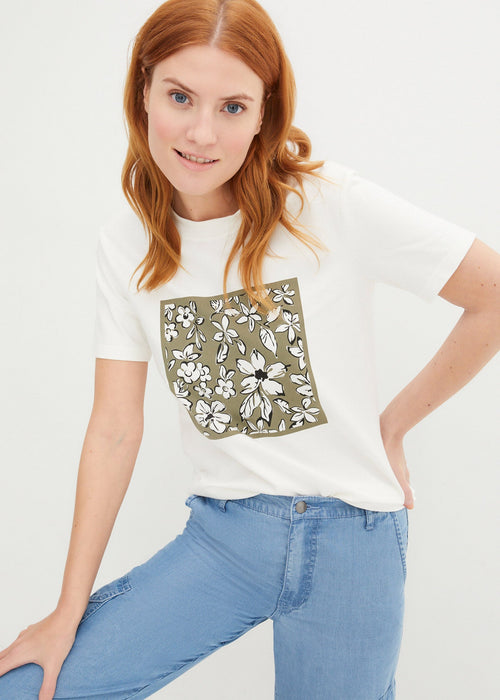 T-shirt majica s cvjetnim uzorkom