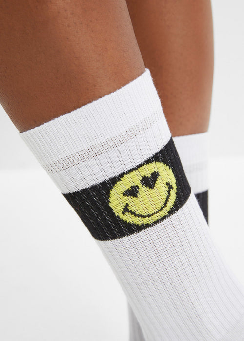 Sportske čarape Smiley (3 para)