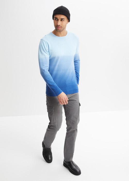 Fino pleteni pulover prelijevajućih boja