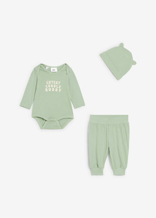 Bodi, hlače i modni dodatak za bebe