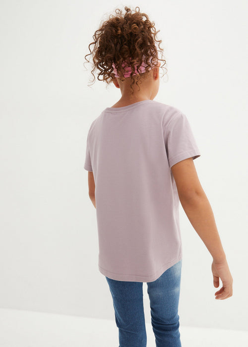 T-shirt majica od organskog pamuka za djevojčice (3 komada)